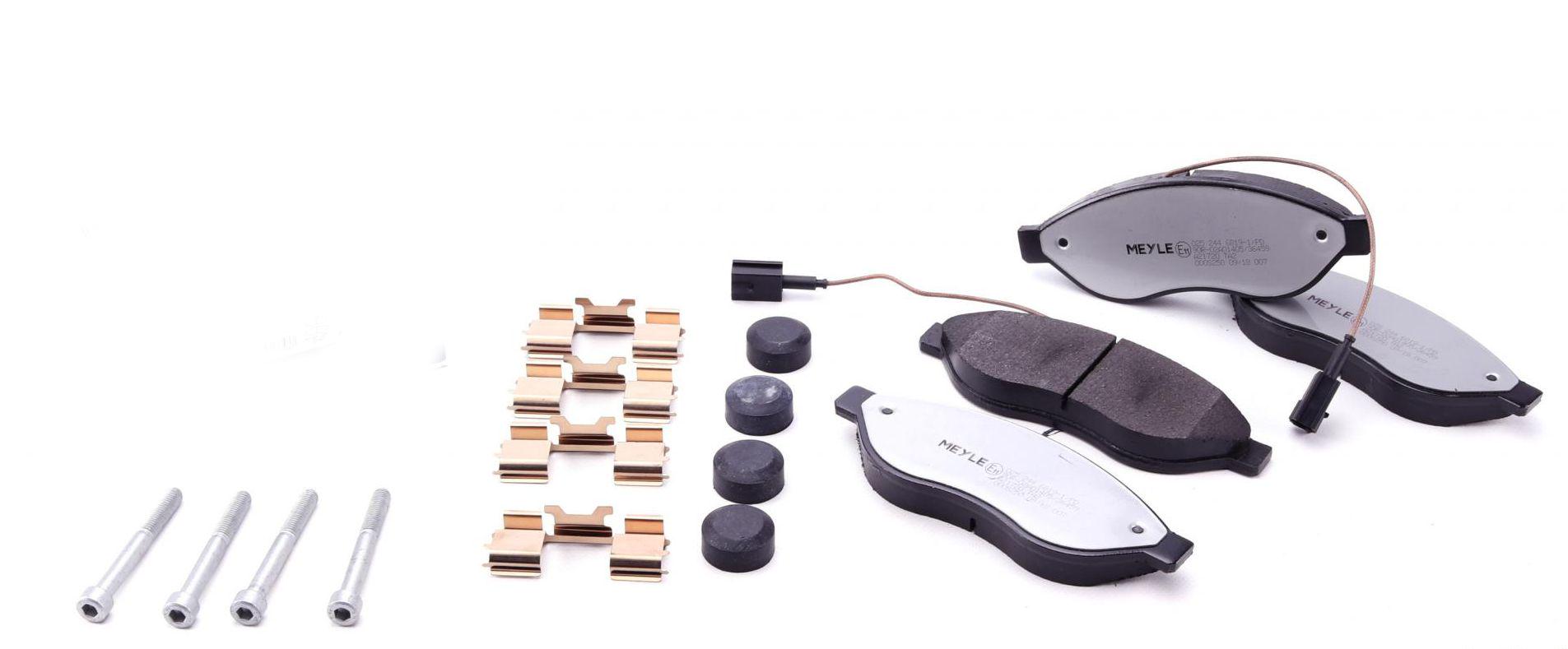 Тормозные колодки передние Meyle для Citroen Jumper/Fiat Ducato/Peugeot Boxer 06-Brembo с датчиком (025 244 6819-1/PD)