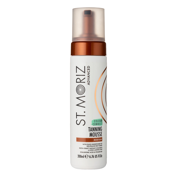 Автобронзат-мус ST. Moriz Advanced Colour Correcting Medium для середнього тону шкіри 200 мл