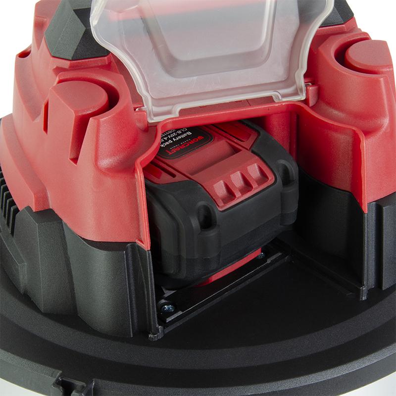 Пылесос промышленный аккумуляторный Worcraft CVC-S20Li-20LA без аккумулятора и зарядного (13197) - фото 8 Пылесос промышленный аккумуляторный Worcraft CVC-S20Li-20LA без аккумулятора и зарядного (13197) - фото 8