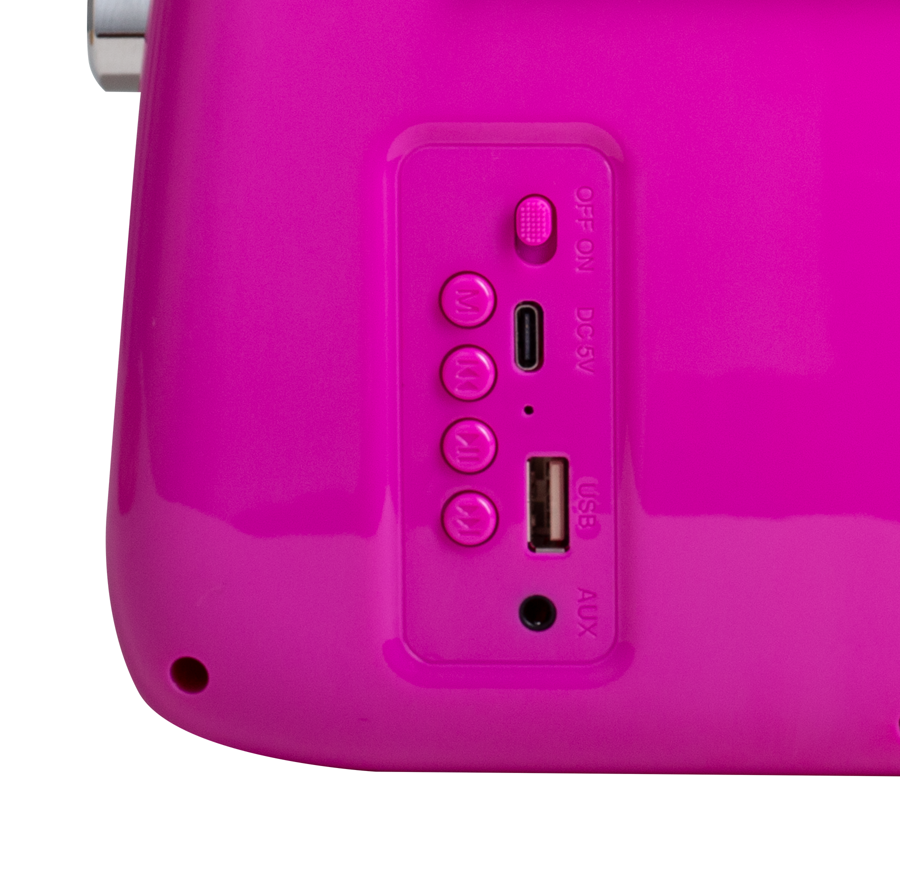 Радіо у ретро стилі Bluetooth Vintage Cuisine металева ручка Рожевий - фото 6 Радіо у ретро стилі Bluetooth Vintage Cuisine металева ручка Рожевий - фото 6