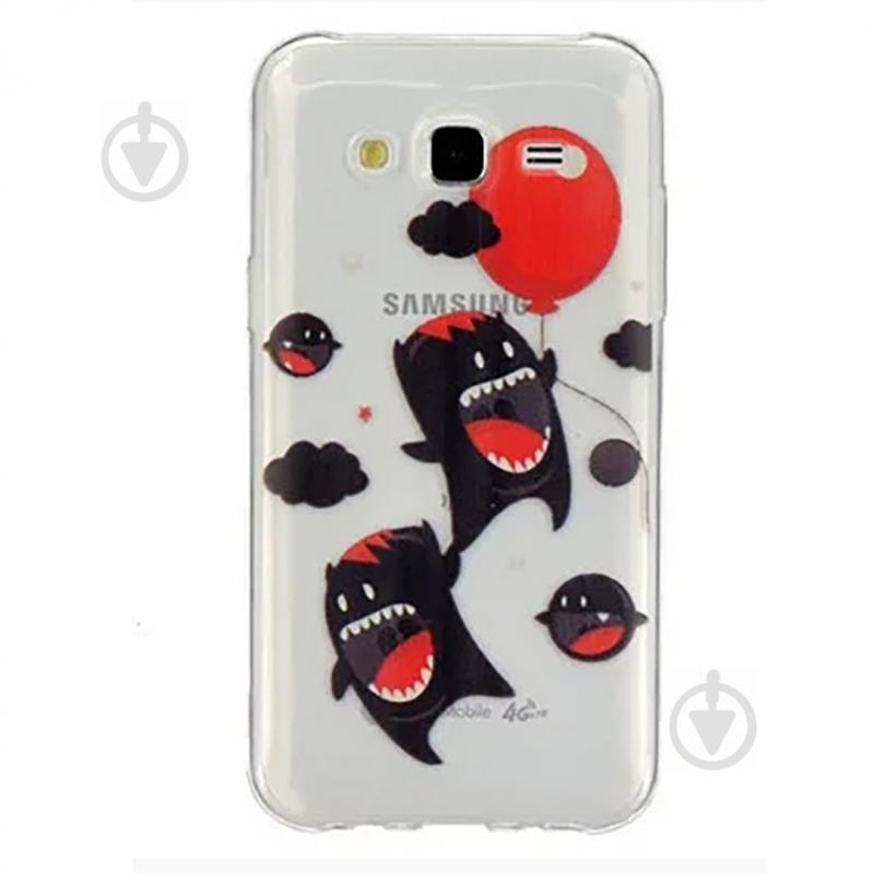 Чехол с рисунком Printed Silicone для Samsung Galaxy J5 J500h Монстры (hub_MZGf29157)