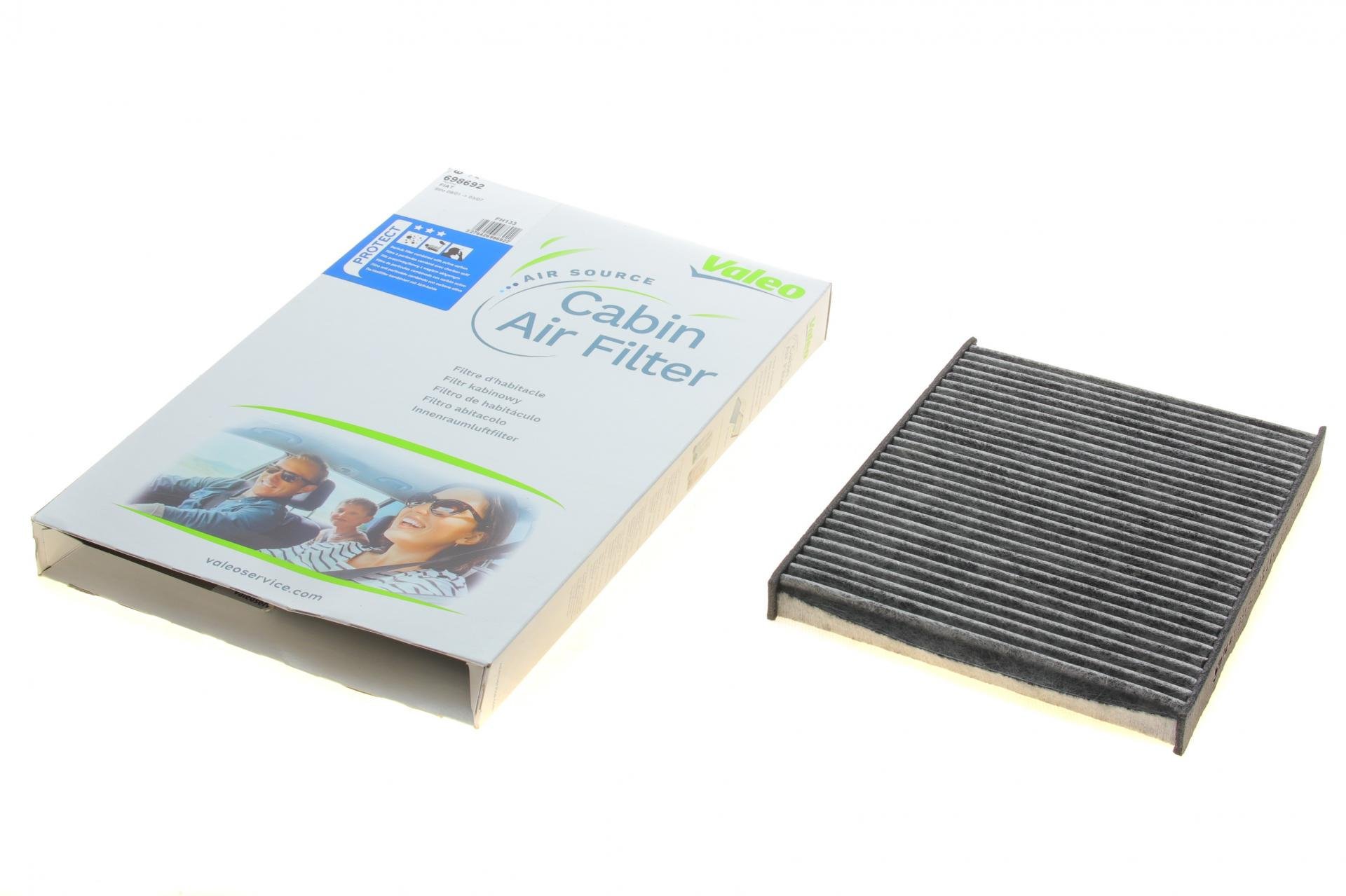 Фильтр салона VALEO для Fiat Bravo 07-14/Stilo 01-08 угольный (698692)