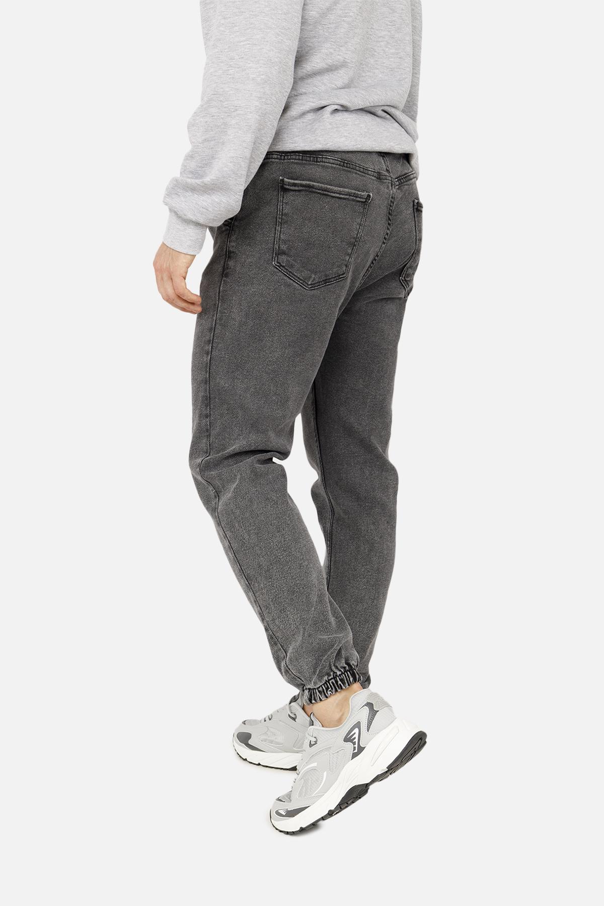 Джоггеры мужские р. 52 Серый (SKT001015581) - фото 4 Джоггеры мужские р. 52 Серый (SKT001015581) - фото 4