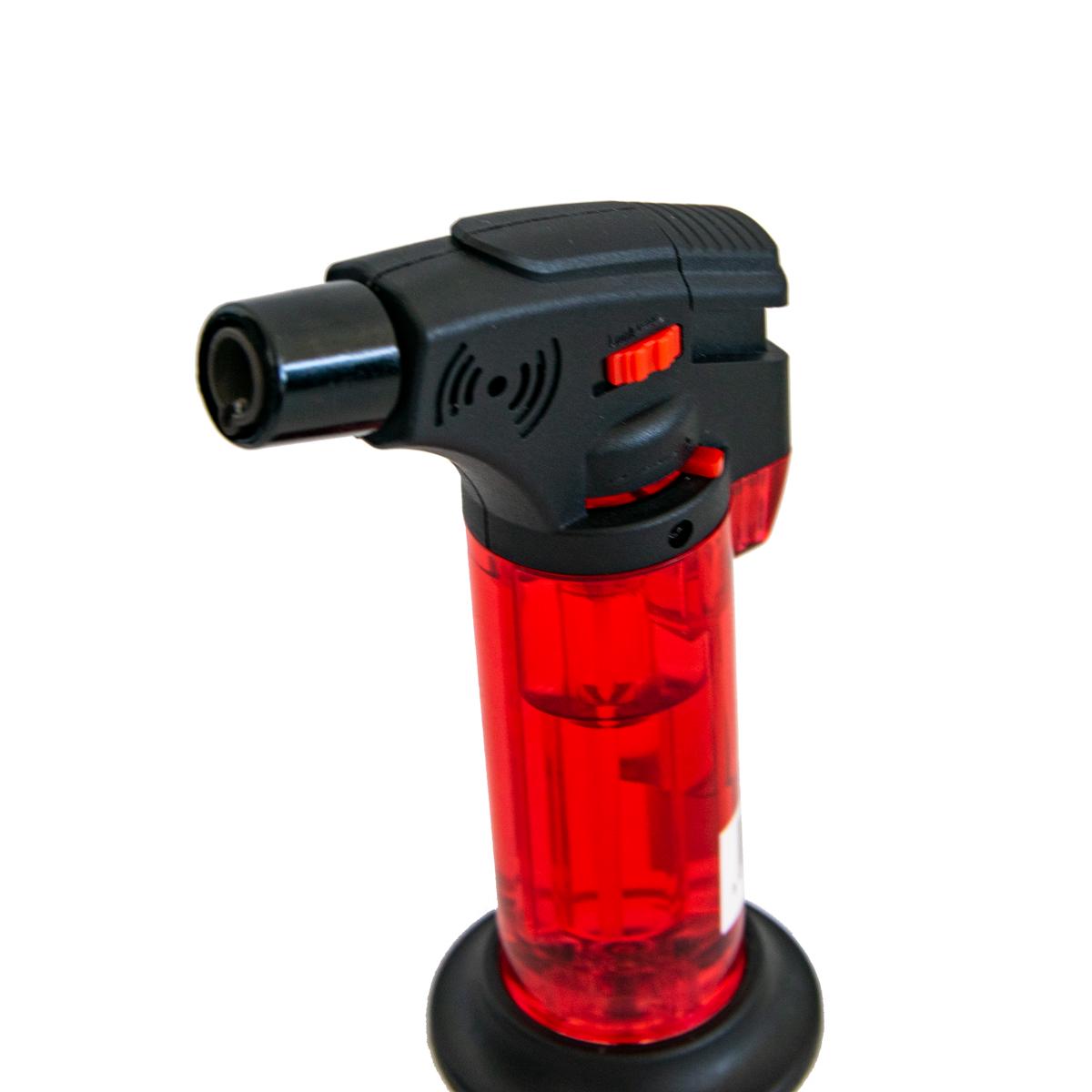 Газовий пальник з п'єзопідпалом Blow Torch Jet Lighter Червоний (1009241-Red) - фото 2