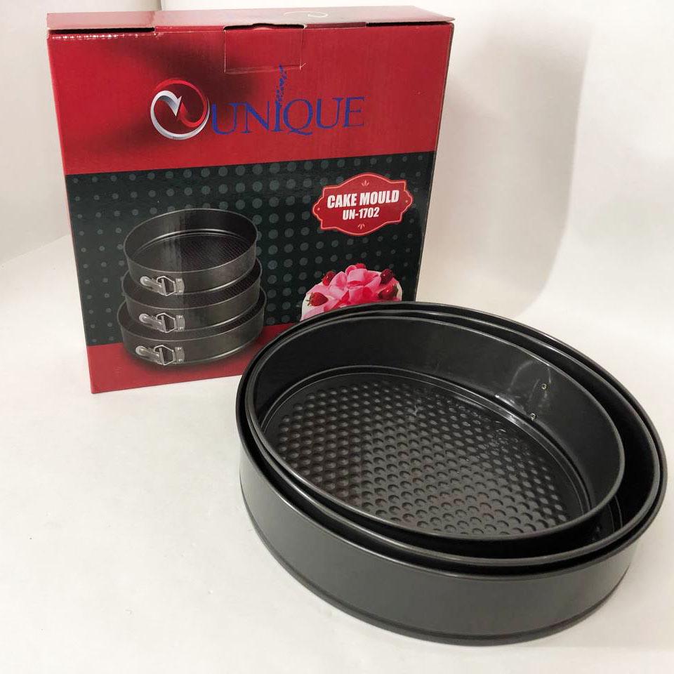 Набор форм для выпекания Unique UN-1702 3 шт. (ws37585) - фото 6 Набор форм для выпекания Unique UN-1702 3 шт. (ws37585) - фото 6