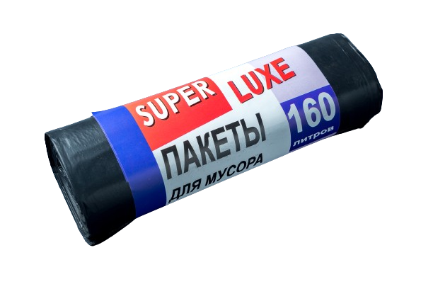 Пакеты Super Luxe А10 для мусора 160 л (4820202510093)