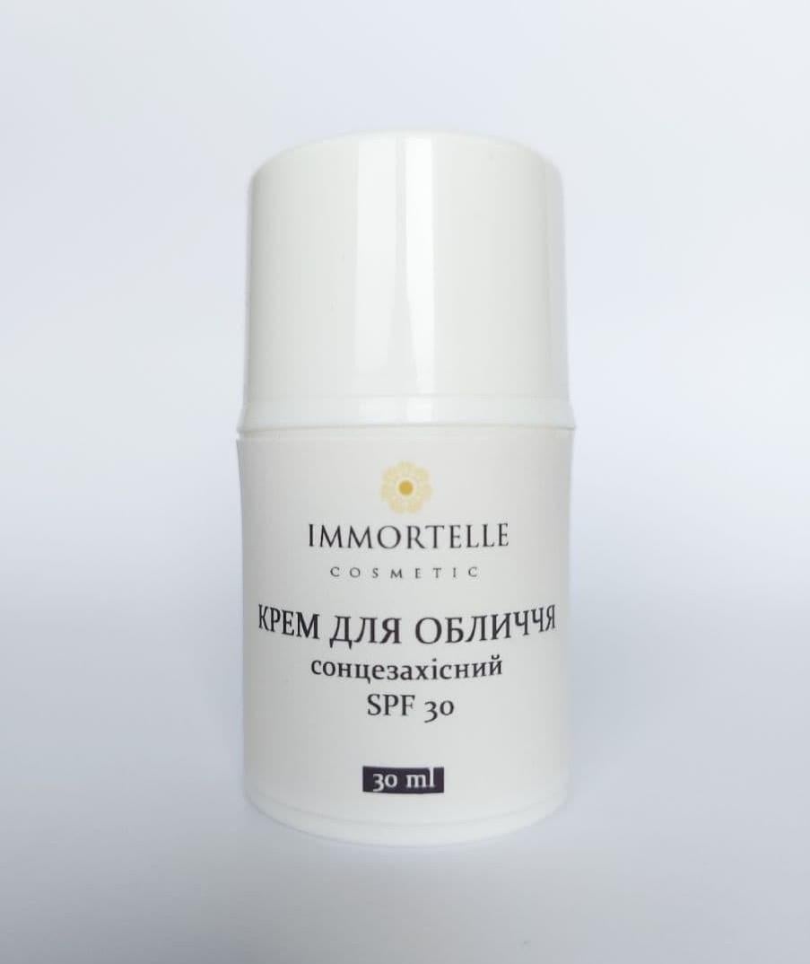 Крем для лица Immortelle солнцезащитный SPF30 30 мл