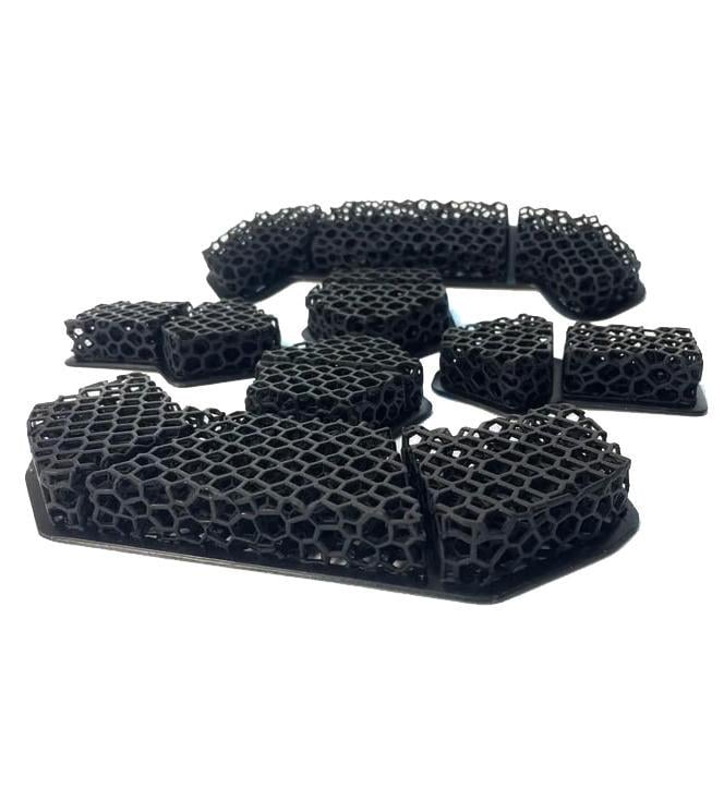 Подушки для шолома/каски вентиляційні протиударні демпферні (28159747)