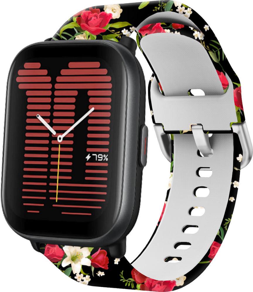Ремешок Colorful для Amazfit Active Rose Black (38412)