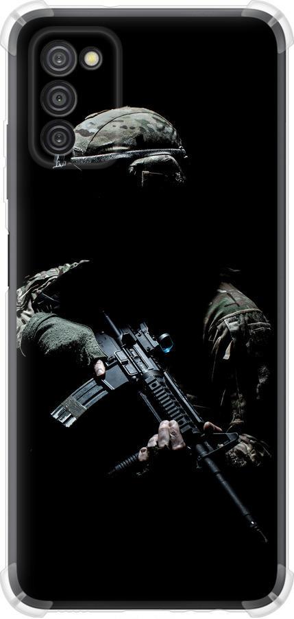 Чехол на Samsung Galaxy A03s A037F Защитник v3 (5226sp-2381-42517)