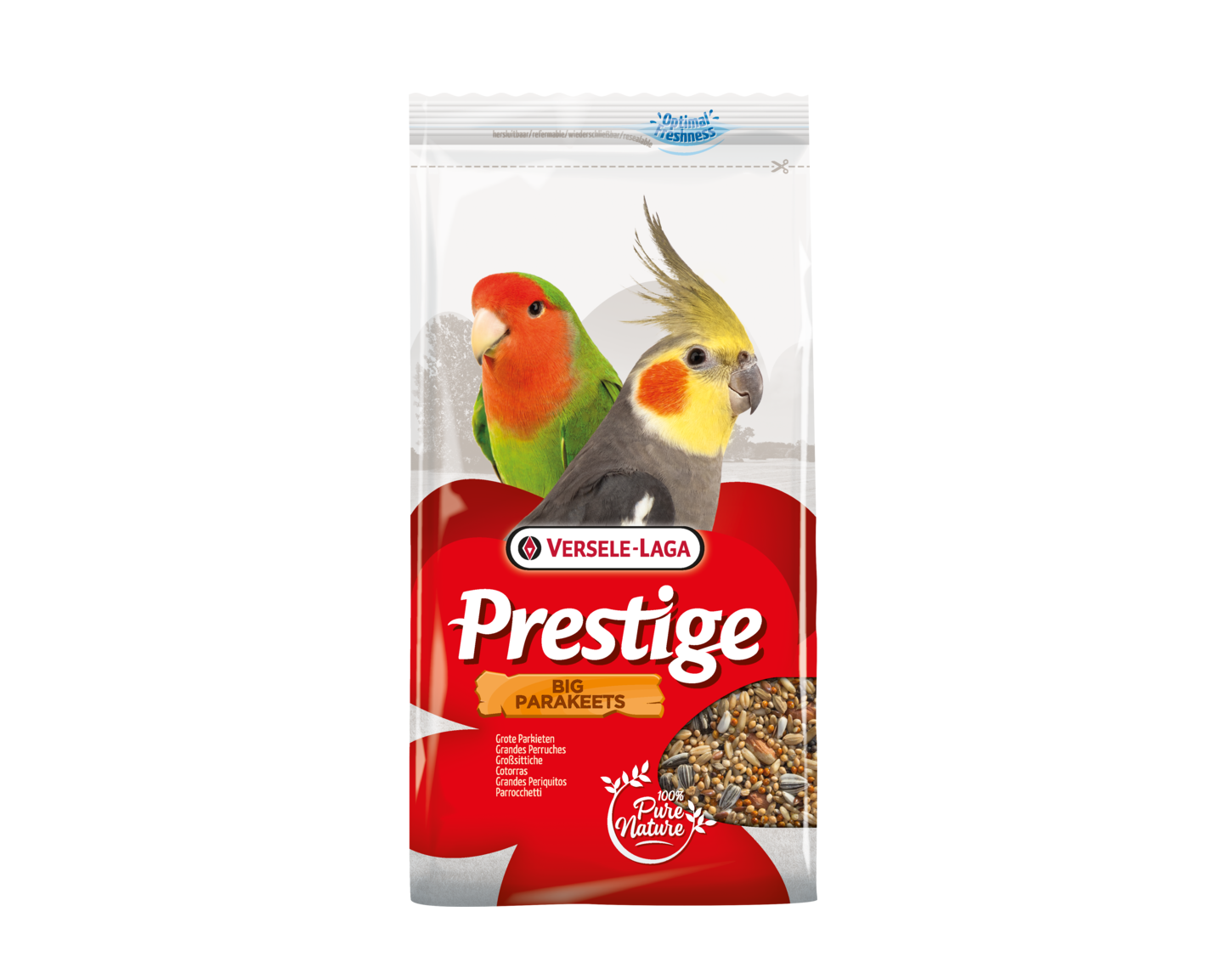 Корм для средних попугаев Versele-Laga Prestige Big Parakeets 1 кг (5979336) Корм для средних попугаев Versele-Laga Prestige Big Parakeets 1 кг (5979336)