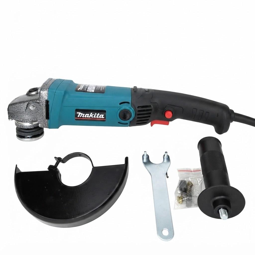 Болгарка Makita GA6020C 1100 Вт 125 мм с плавным пуском регулировкой оборотов и стабилизацией (60201121)
