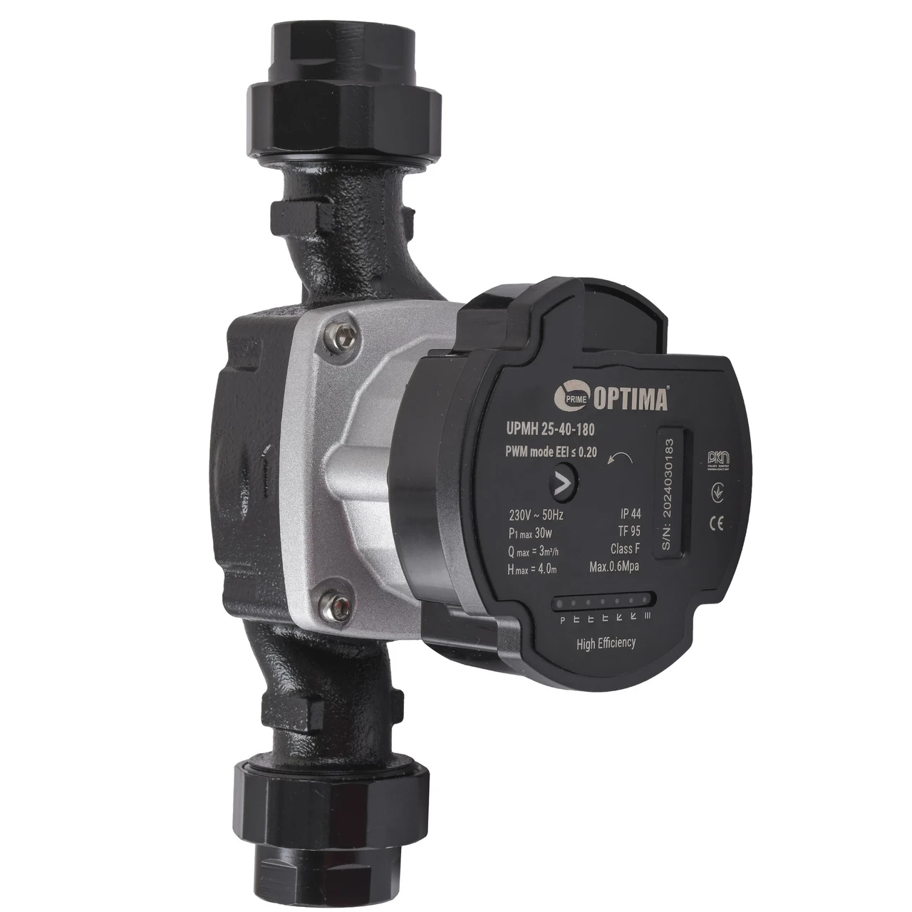 Насос циркуляційний енергозберігаючий Optima PRIME UPMH 25-40AUTO гайки 180 мм (00001143)
