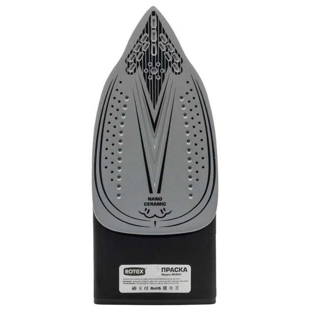 Праска з паровим ударом Rotex RIC40-C UltRotex Ra Glide з керамічною підошвою Сірий (GR-04658) - фото 2 Праска з паровим ударом Rotex RIC40-C UltRotex Ra Glide з керамічною підошвою Сірий (GR-04658) - фото 2