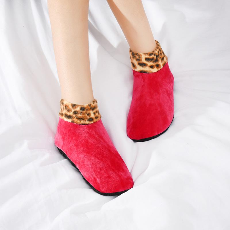 Тапочки-носки женские с антискользящим покрытием SnugSole р. 34-39 Розовый (2754) - фото 4