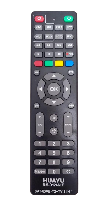 Универсальный пульт Huayu RM-D1266+F (1475643111)