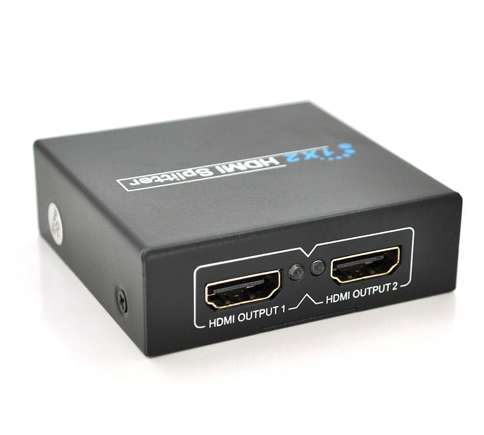 Активний HDMI сплітер 1х2 Master 2Кх4К 1080р (14941)