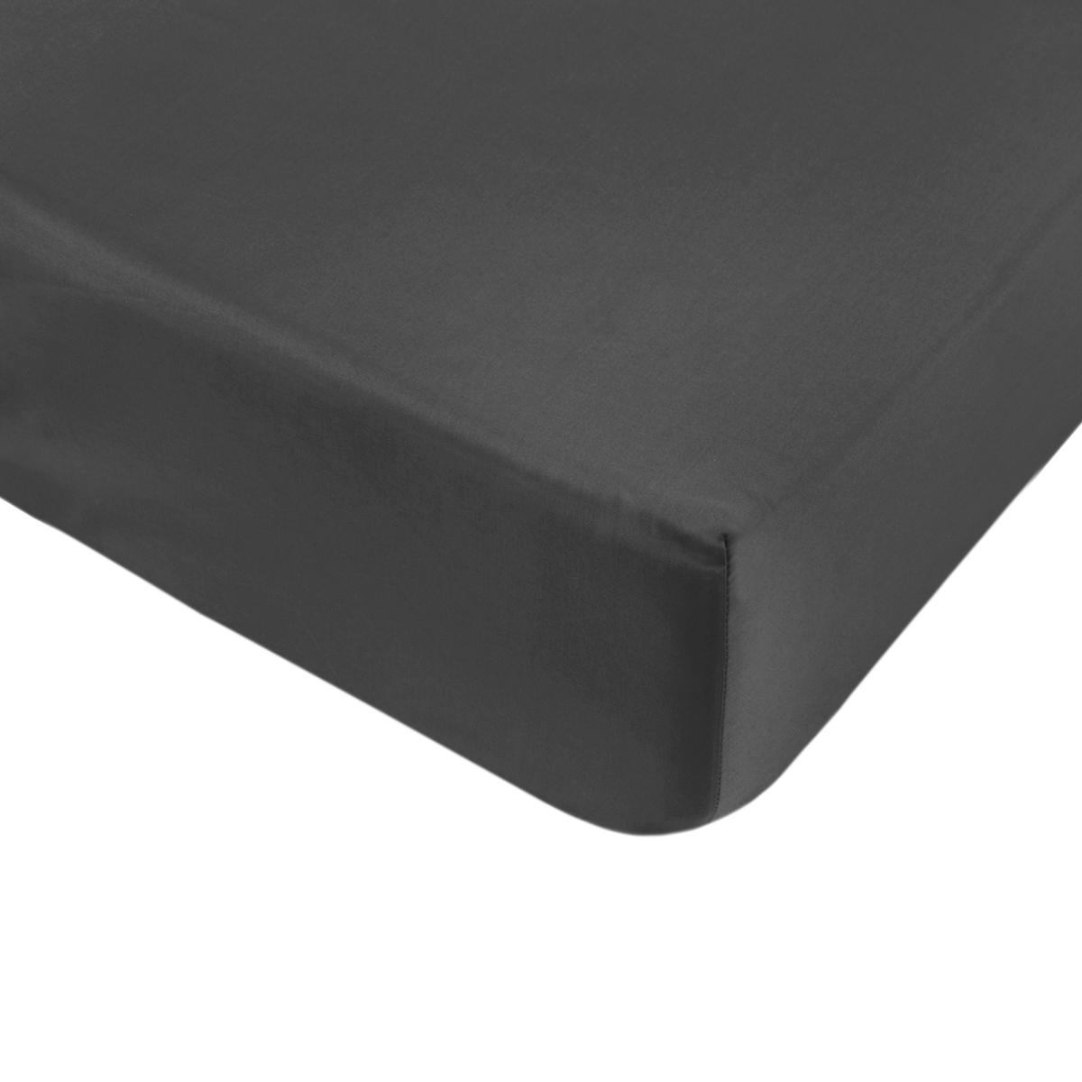 Простирадло на резинці Penelope Pure 160x200/35 см Антрацит (svt-2000022343770) - фото 1 Простирадло на резинці Penelope Pure 160x200/35 см Антрацит (svt-2000022343770) - фото 1