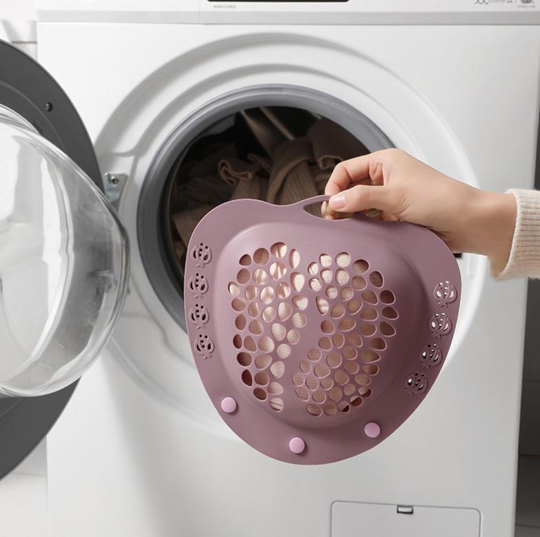 Мішок силіконовий для прання білизни 14979 22х22,5 см Блідо-рожевий (5002559) - фото 3