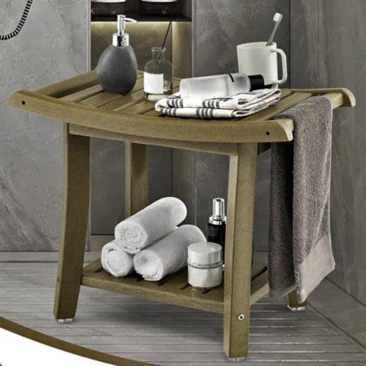 Табурет для ванной из дерева Таглия Палисандр (ТВН-007302)