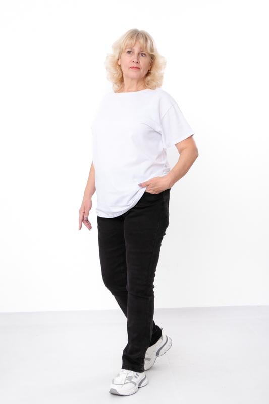 Джинси жіночі батал демісезон Носи Своє р. 32 Антрацит (16520)