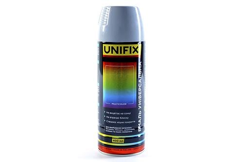 Эмаль универсальная акриловая Unifix Ral 7015 сланец глянцевая 400 мл Серый - фото 1