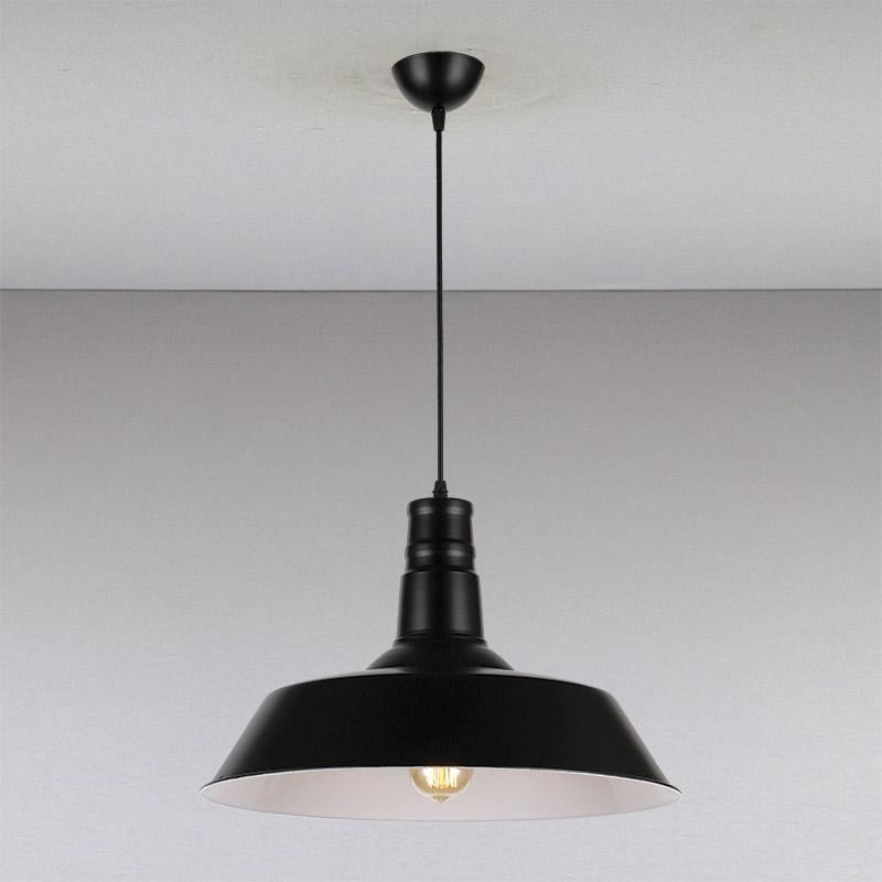 Светильник подвесной в стиле лофт Light House LS-13241-1 BK WH 460 Черный
