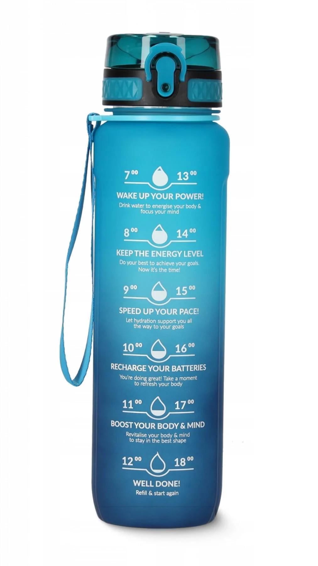 Бутылка 4fizjo 4FJ0631 1000 мл Sky Blue/Blue