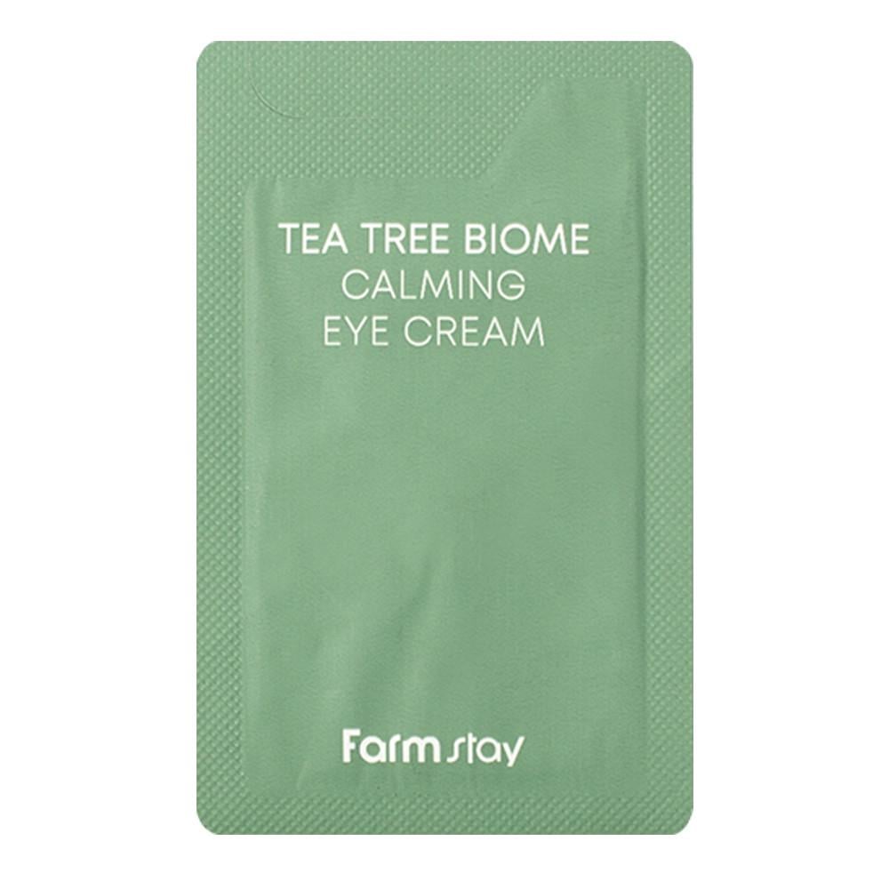 Крем для очей Farmstay Tea Tree Biome Calming Eye Cream заспокійливий пробник 1 мл (1738892679)