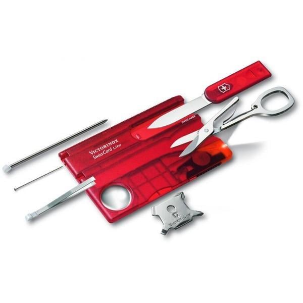 Набір кишенькових інструментів Victorinox Swisscard Lite 8,2 см (0.7300.TB1) - фото 2