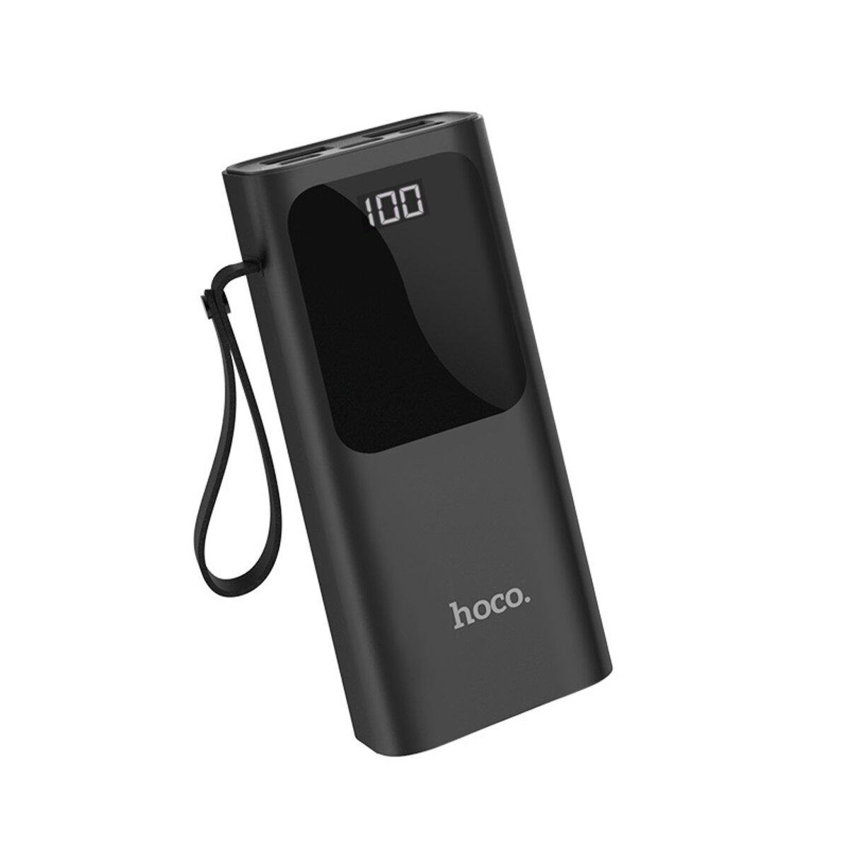 Акумулятор зовнішній Hoco J41 Treasure mobile 10000 mAh Black