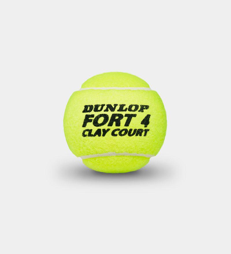 М'ячі для тенісу Dunlop Fort Clay Court 4 шт. (601318) - фото 2