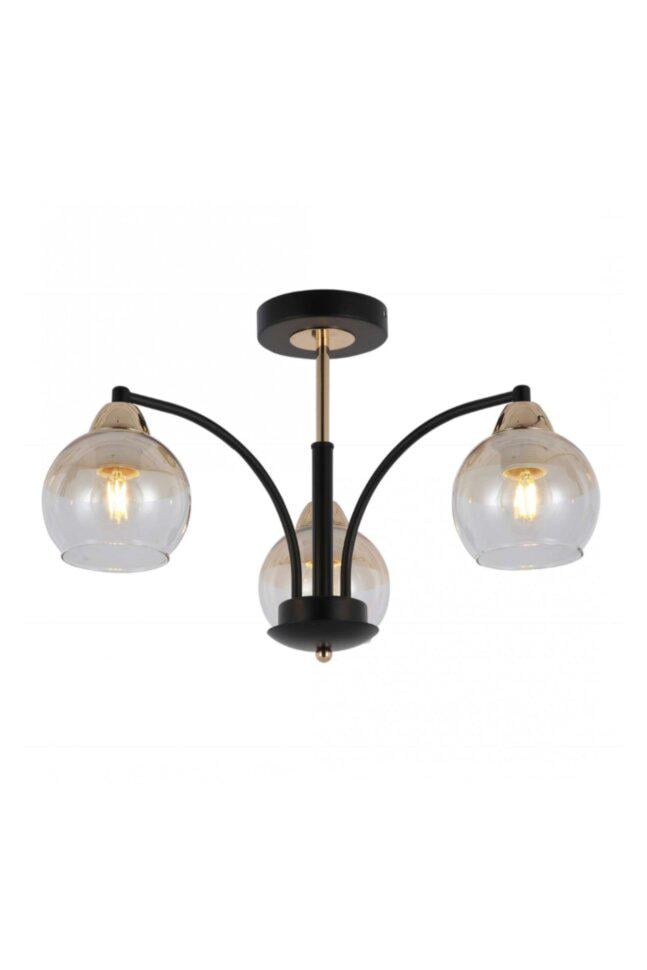 Люстра Blitz 8117 55x33 см Чорно-золотистий (8117-43)