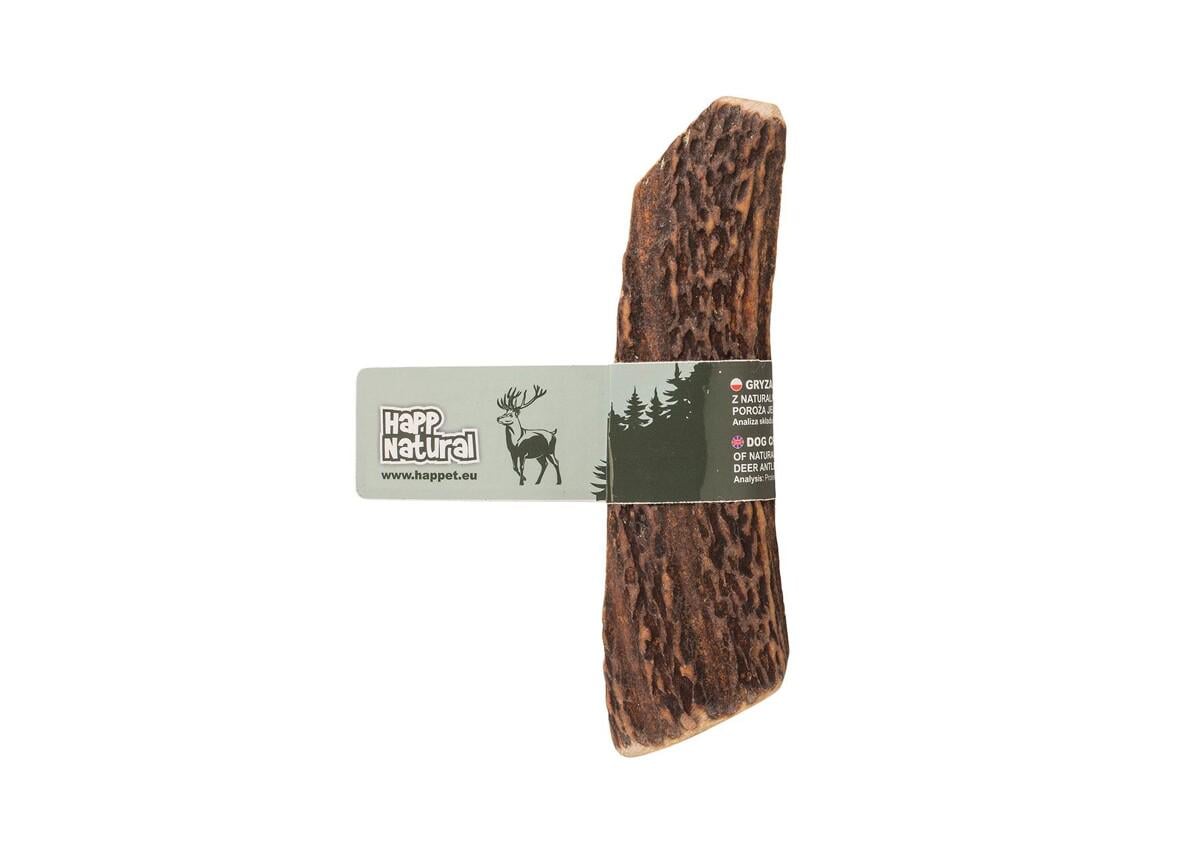 Рог оленя Мягкий Happet Natural лакомство для собак 150 г M (HN06 5907708642561)