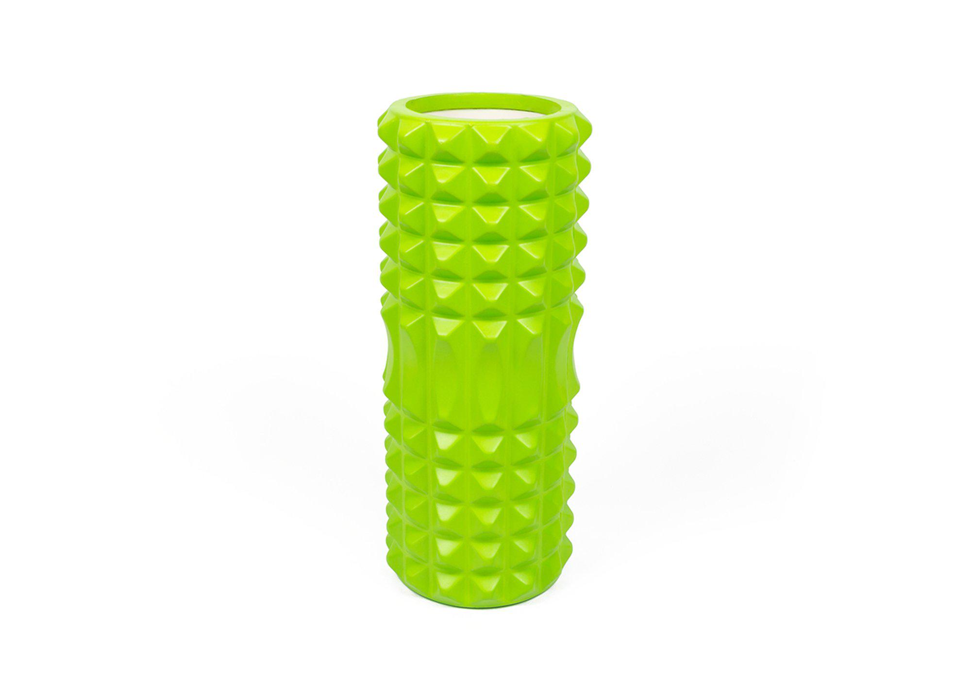 Массажный ролик EasyFit Grid Roller v1.2 33 см Салатовый (EF-GR1.2Gr) - фото 3