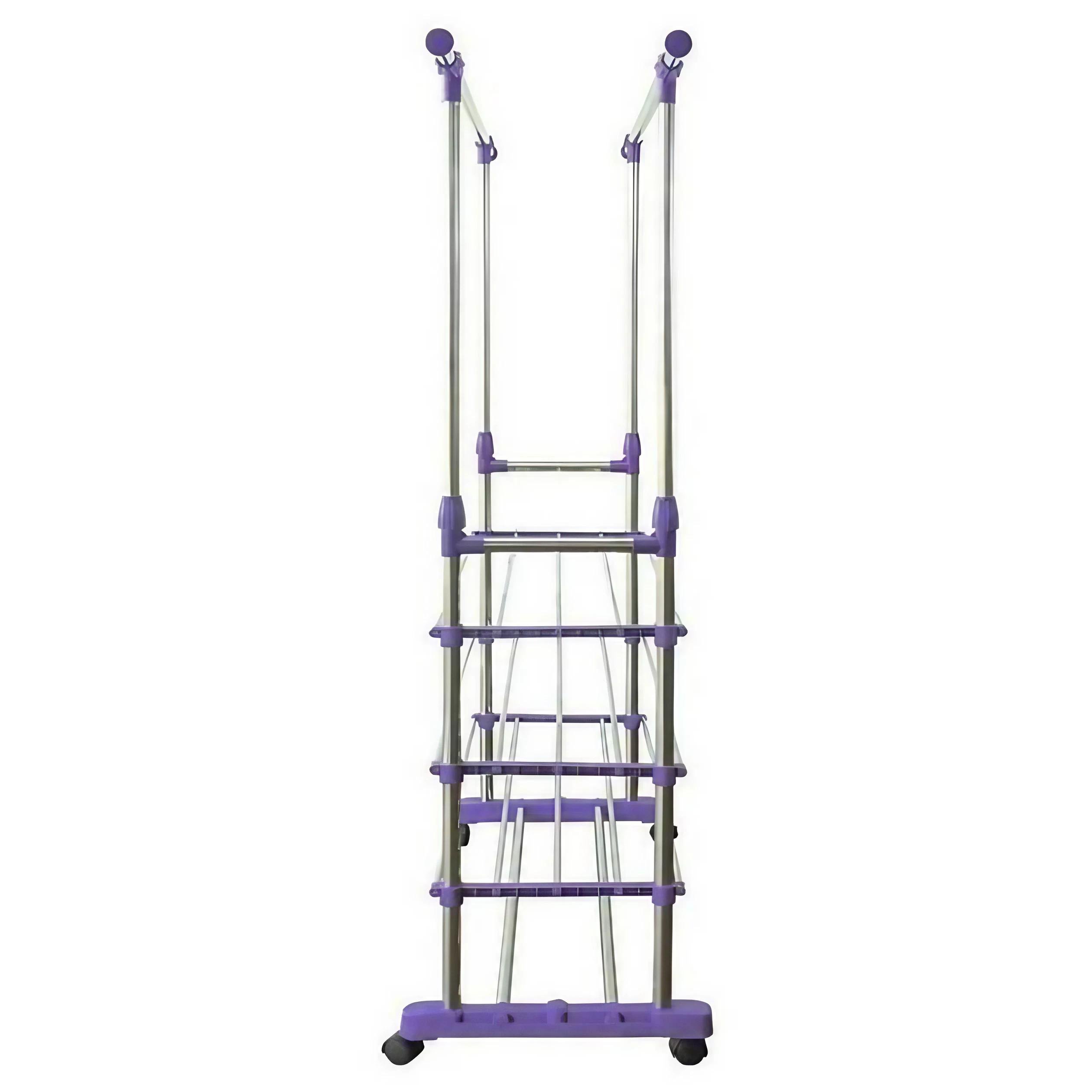 Стойка для одежды с полками для обуви (krm MA618) - фото 4 Стойка для одежды с полками для обуви (krm MA618) - фото 4