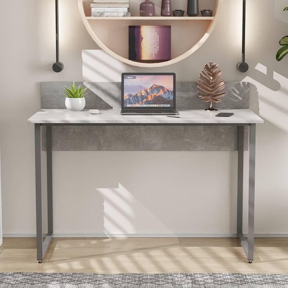 Письмовий стіл Ferrum-decor Скай Ferrum-decor метал/ДСП 32 мм 75x100x60 см Сірий/Бетон (FRD-106656)