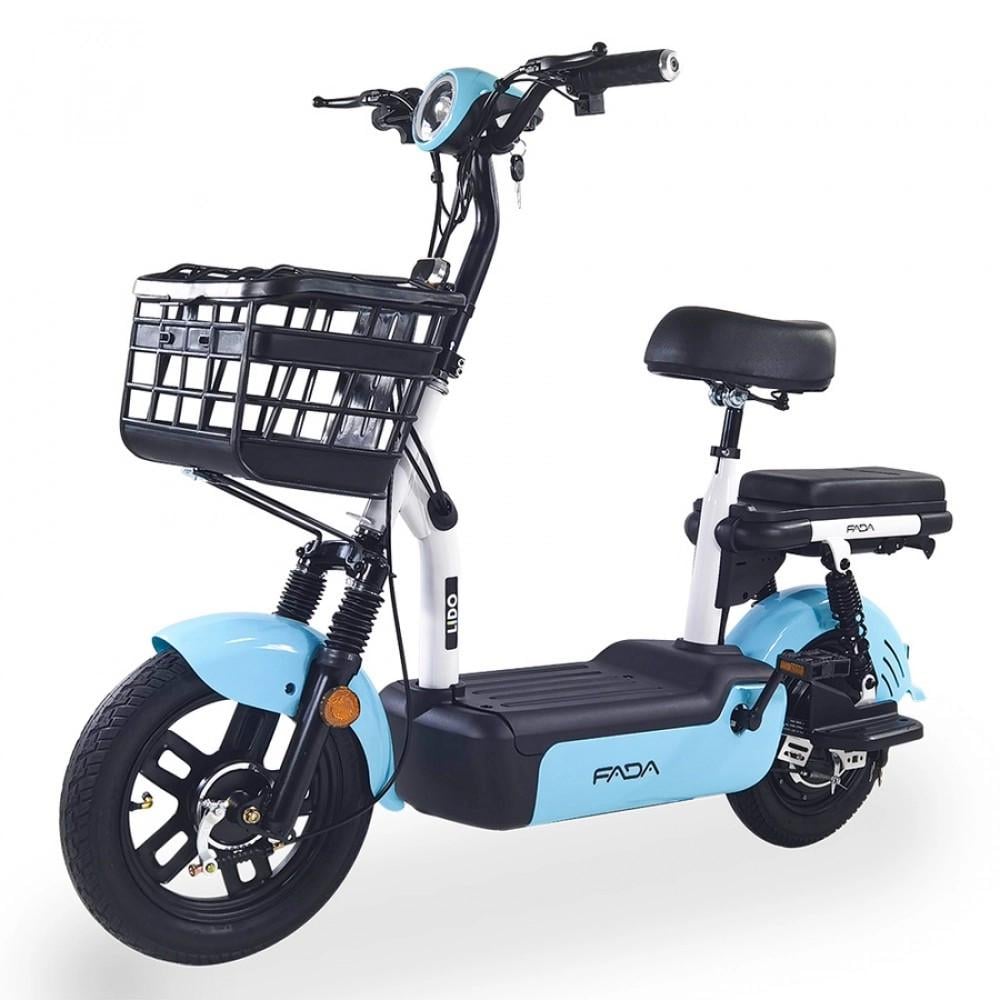 Електровелосипед FADA LiDO 350 W Блакитний (1376699044)