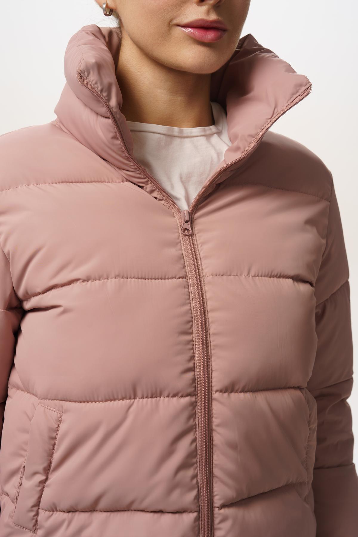 Куртка жіноча коротка Intruder Lolita весняно-осіння M-L Пудровий (1614676979/4/2) - фото 8 Куртка жіноча коротка Intruder Lolita весняно-осіння M-L Пудровий (1614676979/4/2) - фото 8