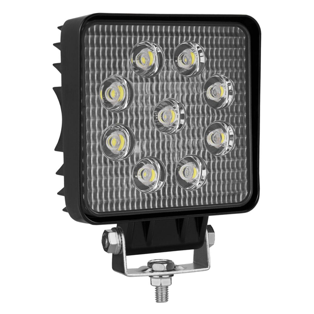 Фара светодиодная WINSO Pro EPISTAR рассеянная 1 шт. 10-30 V/27 W/9x3 W