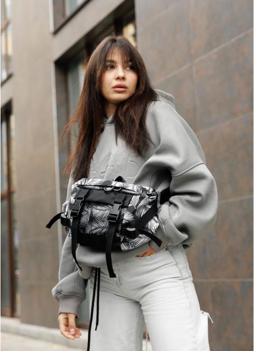 Поясная сумка женская Sambag Palm тканевая (876038721)