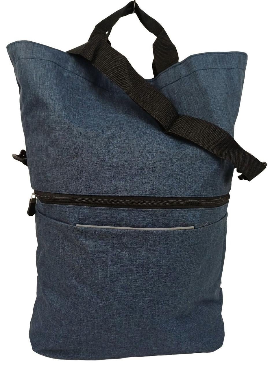 Велосумка на багажник Walfort для покупок 2в1 18 л Синий