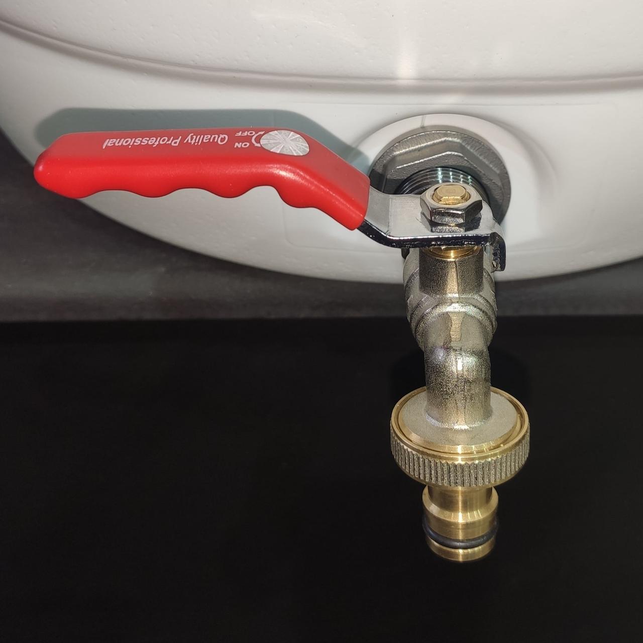 Бидон пищевой Евро Пласт с латунным краном 75 л (171954) - фото 3