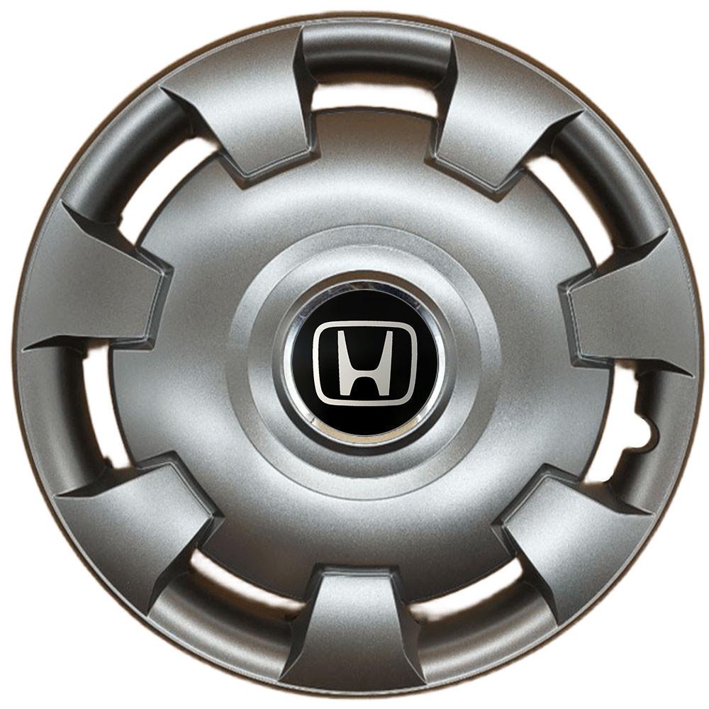 Колпаки SJS 111 с логотипом Honda 4 шт. R13 Серебряный (2789080846)