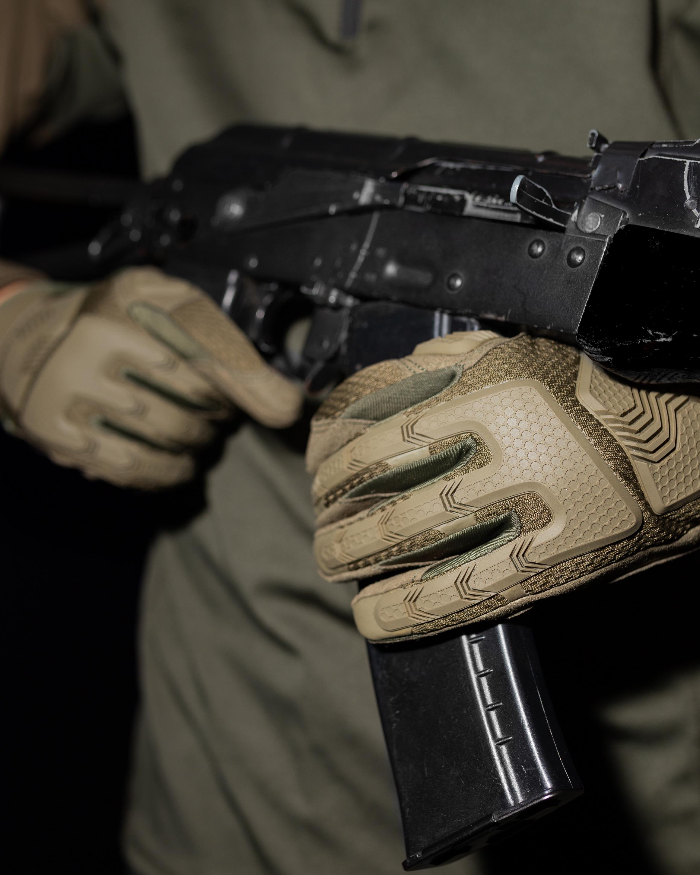 Рукавиці Bezet Protective М Хакі - фото 9