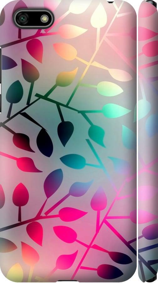 Чехол на Huawei Y5 2018 Листья (2235m-1500-42517)