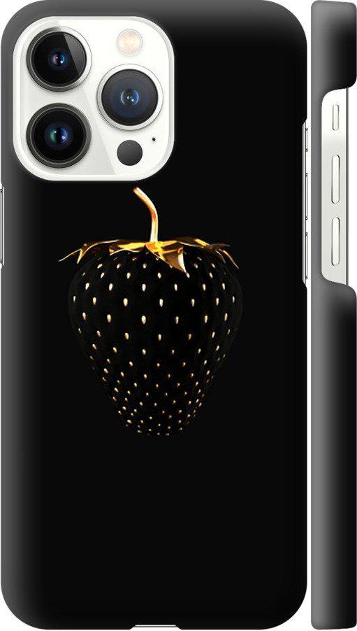 Чехол на iPhone 13 Pro Черная клубника (3585m-2372-42517)