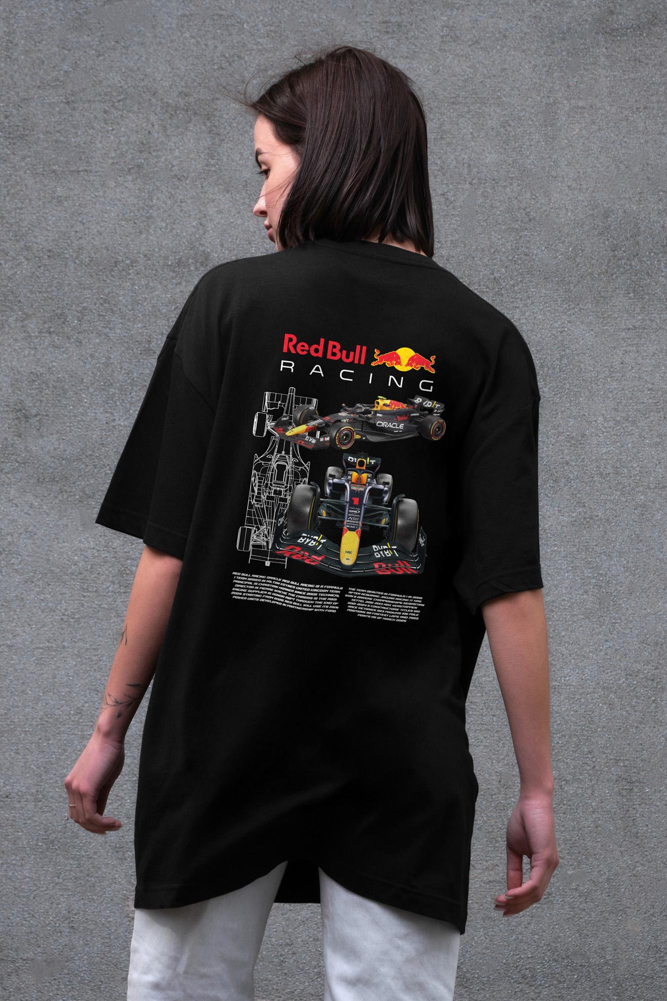 Футболка жіноча Without з принтом Redbull оверсайз S/M Black (S8049665)