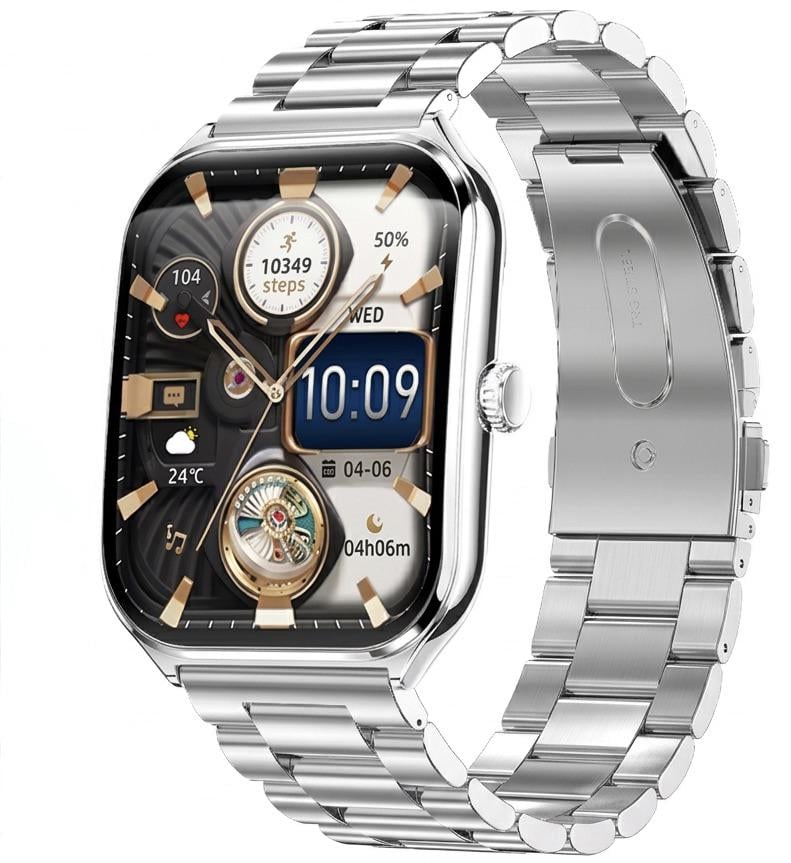 Смарт-часы FitCloudPro MT61 AMOLED Silver