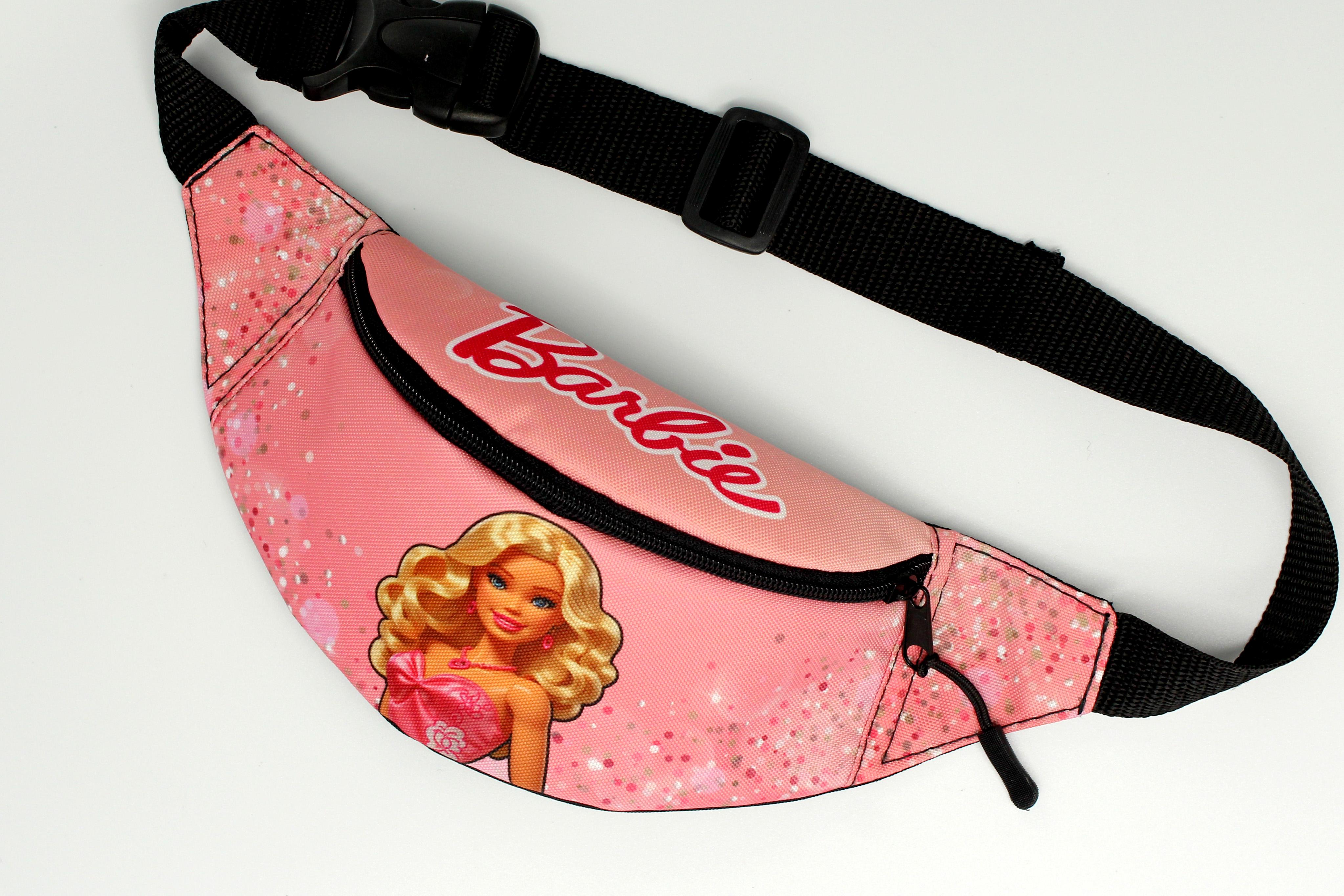 Бананка для дівчинки з регулюючим ремінцем 4-8 років Барбі Рожевий (Д-033) - фото 1